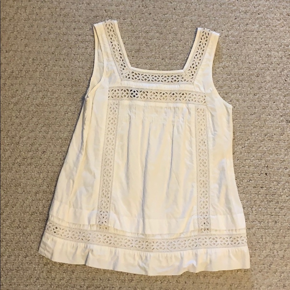 White tank boho tank